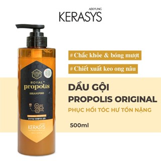 Dầu gội xả phục hồi keo ong Kerasys Royal Propolis Hàn Quốc dành cho tóc khô xơ, hư tổn, chẻ ngọn