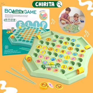 Đồ Chơi Cờ Lật Luyện Trí Nhớ Với Nhiều Chủ Đề Động Vật, Trái Cây Board Game - Đồ Chơi Xếp Hình Cho Bé Chirita