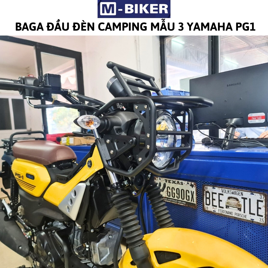 [𝐌-𝐁𝐢𝐤𝐞𝐫]_ Baga trước pg1, cảng trước pg1, baga đầu đèn camping pg1, baga pg1, mbiker