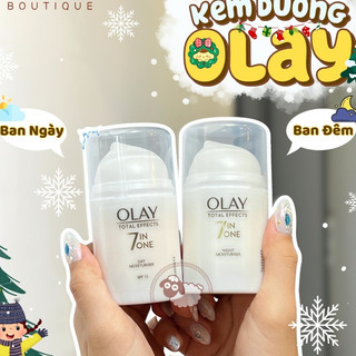 Kem dưỡng Chống Lão Hoá Olay Total Effects 7 In One ngày, đêm 50ml
