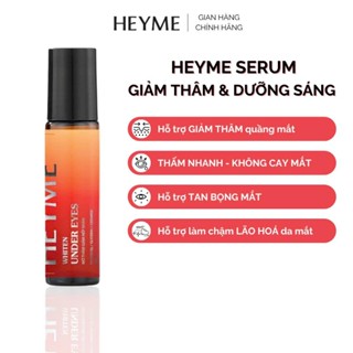 Serum hỗ trợ giảm thâm quầng mắt HEYME - Chiết xuất hoa hồng dưỡng thâm mắt cho làn da dưới mắt 10ML