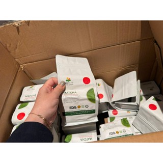 Matcha Satoen Premium vụ Xuân gói full size 1kg - 250gr