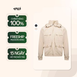 Áo Khoác Dù Chống Nắng Nam Có Mũ UV-ProX Túi Hộp Form Regular AK073 có lớp lót thoáng khí, thấm hút mồ hôi, nhẹ và bền