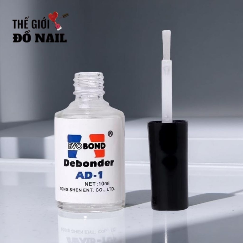 Nước sáng đá nail AD - Tháo đá tháo móng nail 10ml