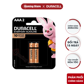  Pin Duracell Everyday Alkaline AAA 1.5V  Vỉ 2 Viên  – Hàng Chính Hãng 