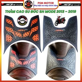 Thảm Lót Chân Xe SH Mode 2013–2019 Cao Su Đúc Chống Trượt Mẫu Thái Dày 8mm – Dễ Vệ Sinh, Lắp Zin