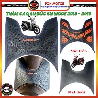 Thảm Lót Chân Xe SH Mode 2013–2019 Cao Su Đúc Chống Trượt Mẫu Thái Dày 8mm – Dễ Vệ Sinh, Lắp Zin
