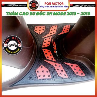 Thảm Lót Chân Xe SH Mode 2013–2019 Cao Su Đúc Chống Trượt Mẫu Thái Dày 8mm – Dễ Vệ Sinh, Lắp Zin