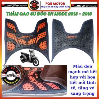 Thảm Lót Chân Xe SH Mode 2013–2019 Cao Su Đúc Chống Trượt Mẫu Thái Dày 8mm – Dễ Vệ Sinh, Lắp Zin