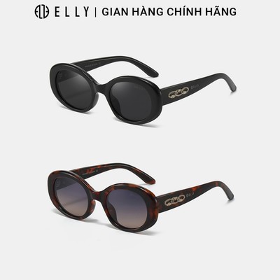 Kính mắt nữ ELLY EK187 gọng nhựa TR90 tròng phân cực TAC chống tia UV400 chống chói thời trang cao cấp