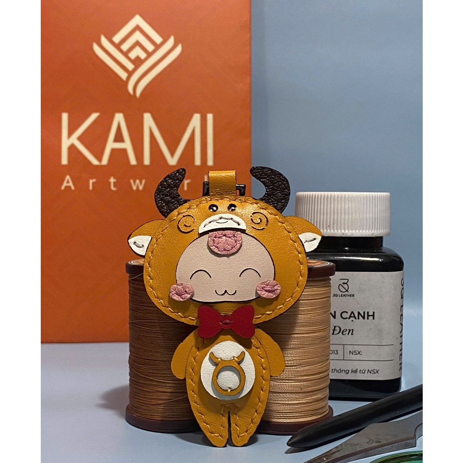 Bag Charm | Keychain Kim Ngưu by Kami Artwork