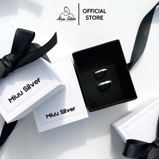 Hộp đựng trang sức kèm ruy băng nơ Miuu Silver