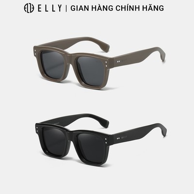 Kính mắt nữ ELLY EK186 gọng nhựa PC tròng phân cực TAC chống tia UV400 chống chói thời trang cao cấp