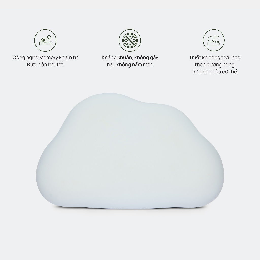 (EVERON CHÍNH HÃNG) Gối Đám Mây