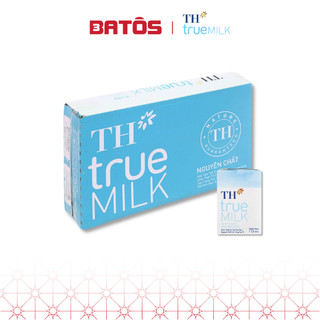 Thùng 48 hộp sữa tươi tiệt trùng TH true MILK nguyên chất 110 ml (110 ml x 48)