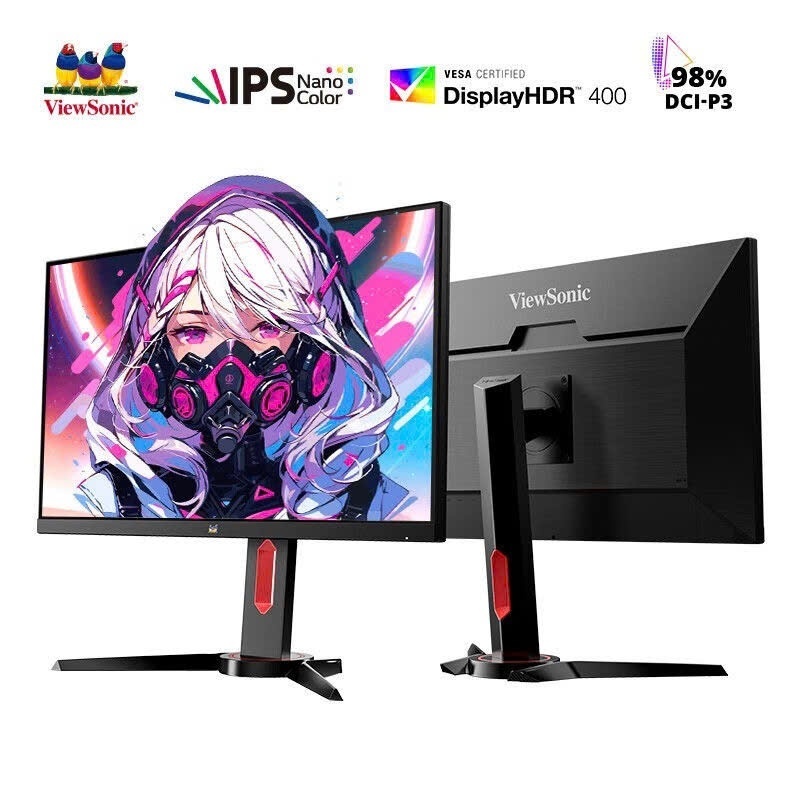 Màn hình Gaming ViewSonic VX2758-2K-PRO 27" 2K - Nano IPS - Fast IPS, 180Hz - 185Hz - 240Hz - Mới 100% | BigBuy360 - bigbuy360.vn