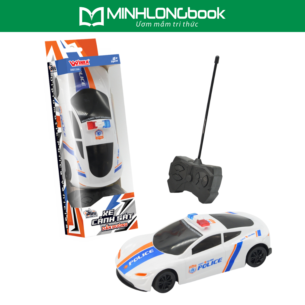 Xe điều khiển từ xa cảnh sát dẫn đường