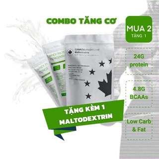 2KG Whey Protein Concentrate 80% Protein VOLAC và 1KG Maltodextrin - Sữa tăng cơ giảm mỡ