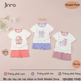 JINRO - BỘ CỘC TAY MODAL PEPTIT CHO BÉ GÁI