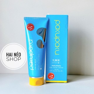 [DATE 4/7/2026] Sữa rửa mặt Lợi khuẩn Lactobacillus & Prebiotics tái tạo lão hóa, sáng da mờ thâm PAKUPAKU Clear