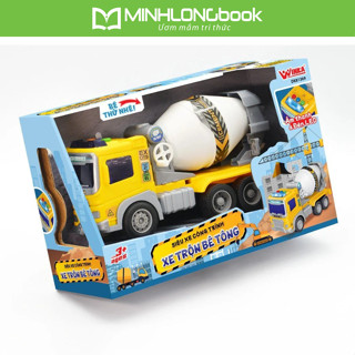 Đồ Chơi DUKA: Siêu Xe Công Trình - Xe Trộn Bê Tông (DK81369)