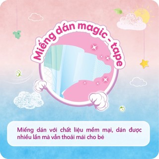Tã Dán Sơ Sinh Bobby Siêu Thấm S54 (Size 4-8kg) - Lõi Nén Cotton-Soft 3mm