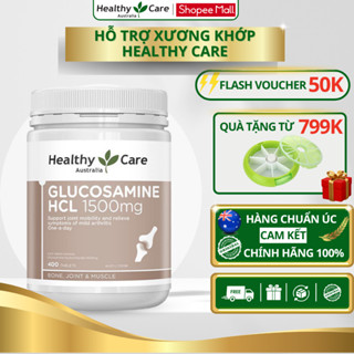 Viên uống xương khớp Healthy Care Glucosamine HCL 1500mg hàng Úc chính hãng 400 viên