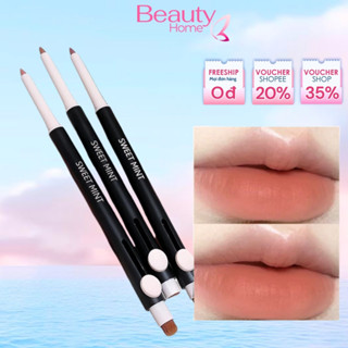 Bút Kẻ Bọng Mắt Hai Đầu SWEET MINT. Bút Vẽ Nhũ Mắt Bắt Sáng hightlight, Mềm Mịn Không Trôi, Siêu Tự Nhiên