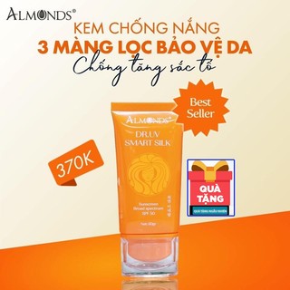 (Mới) Kem Chống Nắng Bảo Vệ 3 Lớp Almonds DR.UV SMART SILK