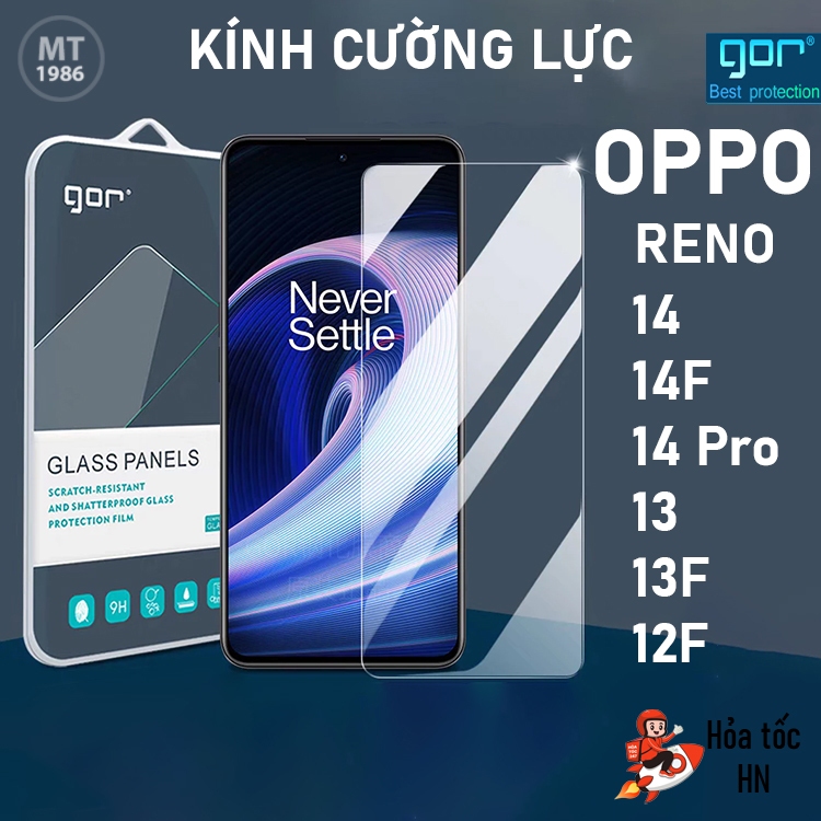 Kính Cường Lực OPPO Reno 15 Pro/ Reno 15/ Reno 15F/ Reno 14/  Reno 14F/ Reno 12F/ Reno 13F/ Reno 13 