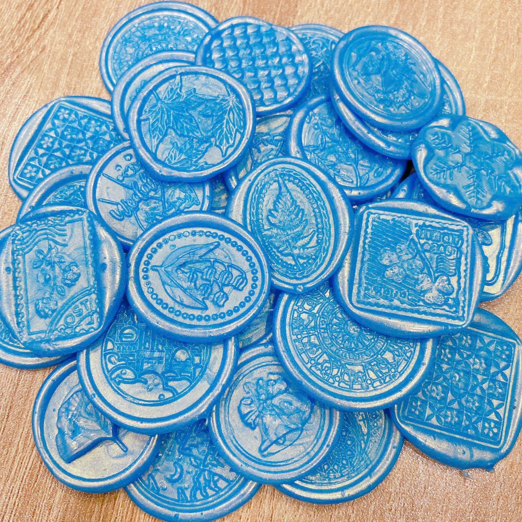 Set 5-10 con sáp dán thư seal wax letter nhiều màu