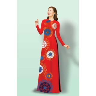 ÁO DÀI LẬP THỂ BIGSIZE 4X,5X (CÓ QUẦN)