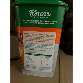Súp nền heo knorr 1.5kg mẩu mới !(cốt nền heo cô đặc)