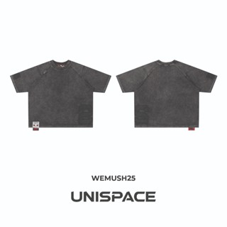 Áo thun Wash Tee local brand By UniSpace tay lỡ form rộng unisex oversize nam nữ Wemush25