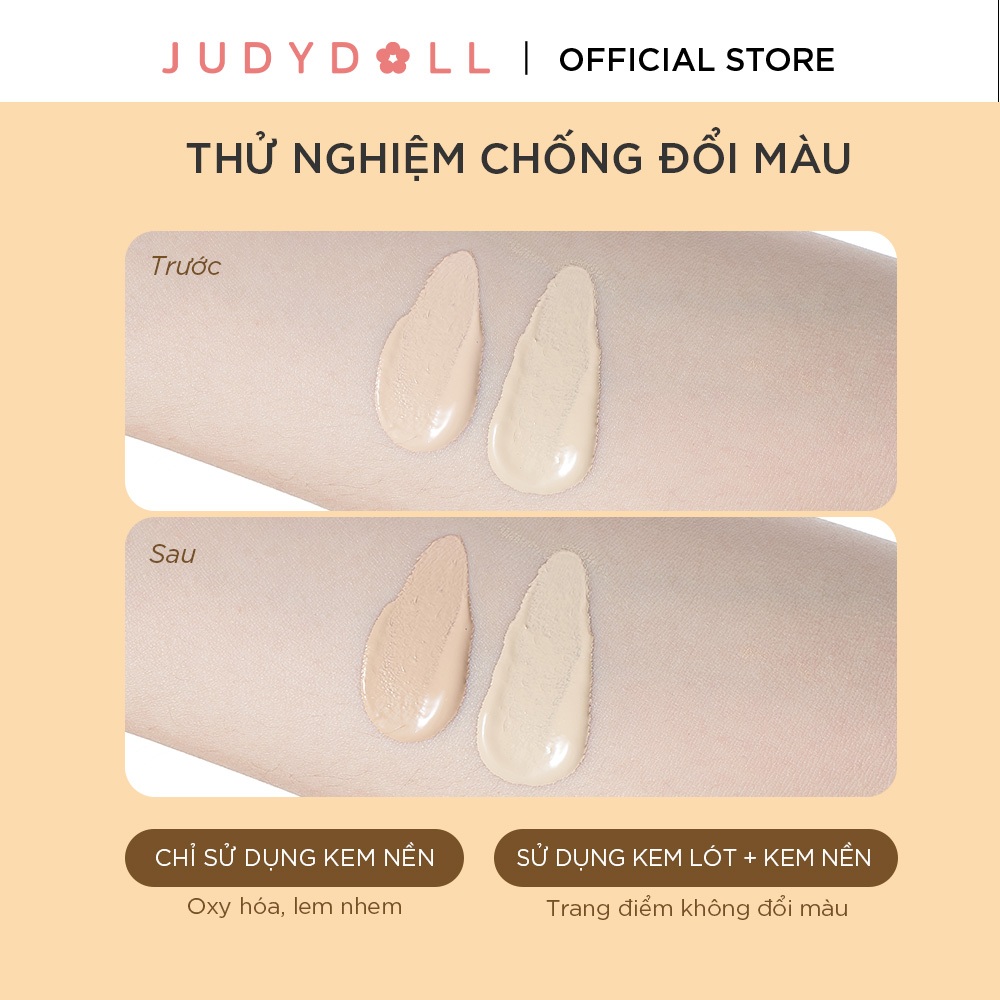 Combo Bảng Phấn Tạo Khối Bắt Sáng Kem Lót JUDYDOLL | BigBuy360 - bigbuy360.vn