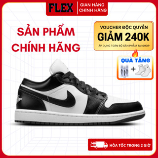 Giày Air Jordan 1 Low Panda DC0774-101 chính hãng thể thao nam nữ, Jordan 1 Panda chính hãng fullbox FLEX SHOP