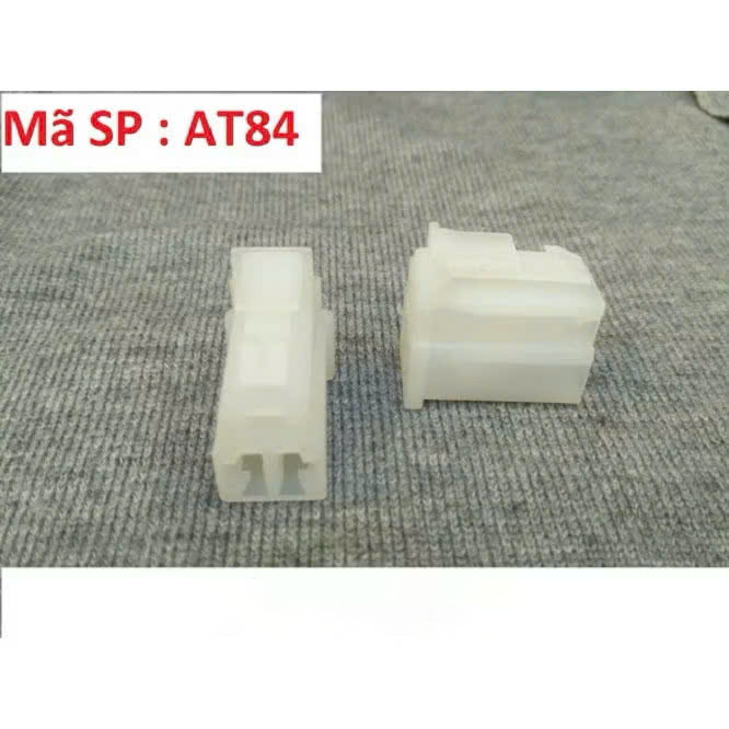Nhựa đầu ĐỰC 3P 6.3 - AT84 ( 1 bịch / 10 Cái)
