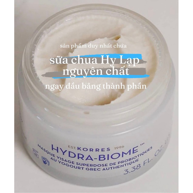 Mặt nạ sữa chua Hy Lạp Korres Greek Yoghurt 100ml ( đọc mô tả , ,xem ảnh ) | BigBuy360 - bigbuy360.vn