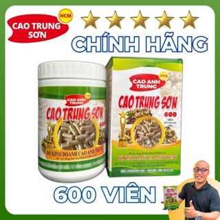 600 VIÊN NGẢI ĐEN - VIÊN UỐNG CAO TRUNG SƠN