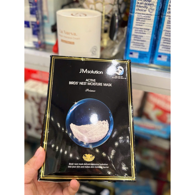 Mask nội địa Hàn ạ💗  Mặt Nạ Giấy JM Solution Mask Hàn Quốc các vị (mask đen)