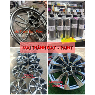 Màu Sơn Bạc Chrome ( Sơn Măm Oto - Xe Máy ) Đóng gói tuỳ chọn