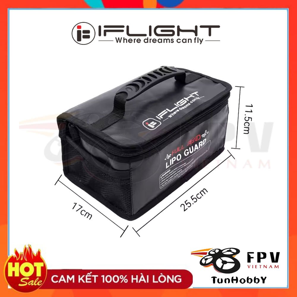 Túi đựng Pin IFLIGHT Có Ngăn Chia Pin