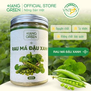 Bột rau má đậu xanh JANG GREEN nguyên chất – bột dinh dưỡng mát gan thanh nhiệt từ rau má, đậu xanh