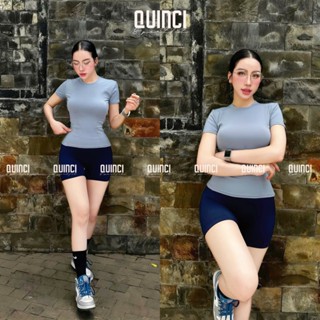 Set áo STELLA cộc tay và quần SANA short tập yoga, pilates, gym, ...