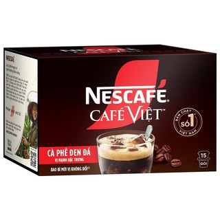 Cà phê Đen Đá Hòa Tan NESCAFE Café Việt