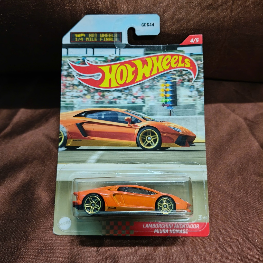 [Sẵn - HỎA TỐC] Mô Hình Xe Hot Wheels Lamborghini Aventador Miura Homage 🌼Blind Box Nhà Đông Đông🌼