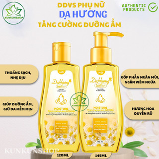   HOT   HCM   MỚI  Dung dịch vệ sinh Dạ hương Daily Fresh Moisture 120ml - Tăng cường thành phần DƯỠNG ẨM  kunkunshopvn 