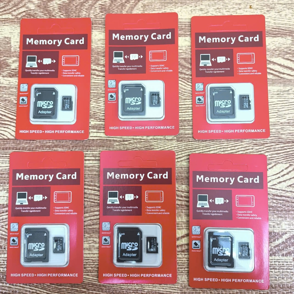 Thẻ Nhớ MicroSD 32GB/64GB/128GB/256GB/512GB/1TB/2TB Class 10 tốc độ cao