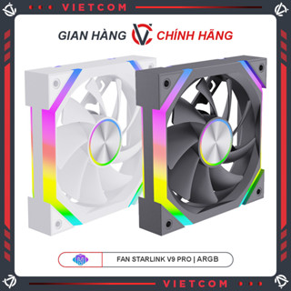  FAN LED ARGB Starlink V9 Pro - Phiên bản gió thổi xuôi và thổi ngược 