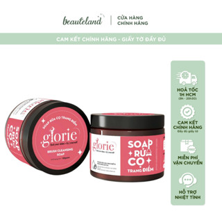   Tặng chậu giặt  Soap giặt rửa cọ Glorie Blush Cleansing Soap 130gr 